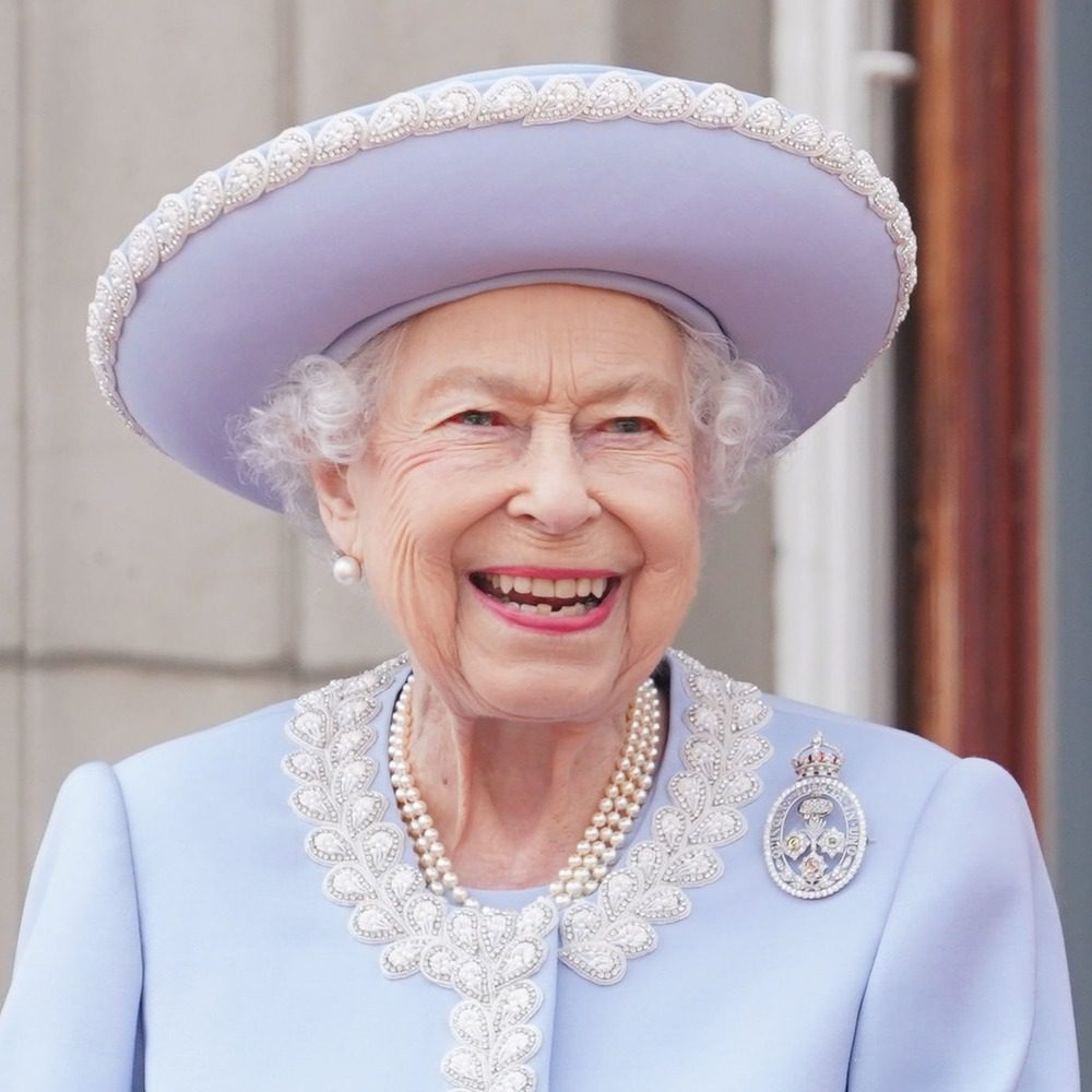 The Queen at her Jubilee celebrations in 2022