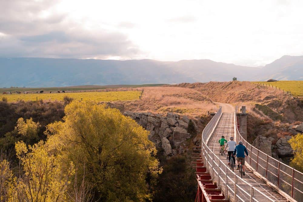 central otago rail trail family