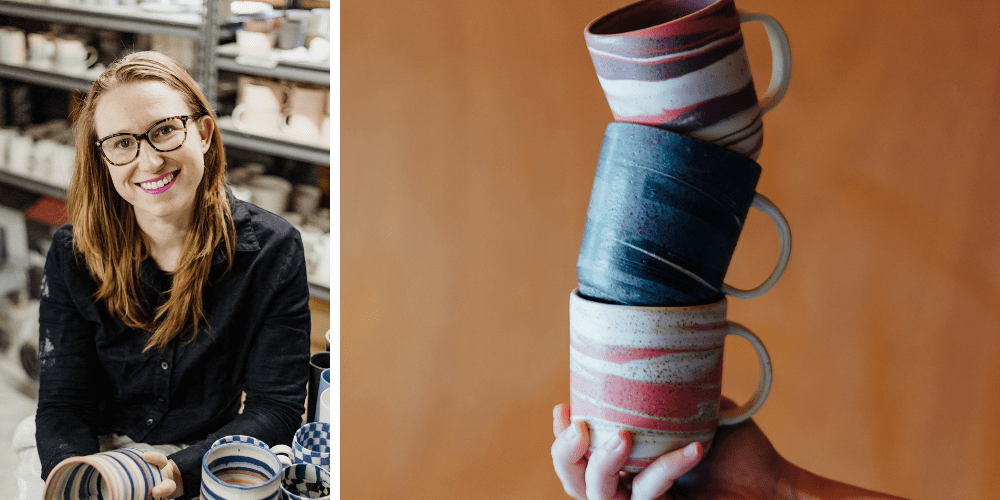 Meet the Kiwi ceramicist showcasing the Japanese art of ‘nerikomi’