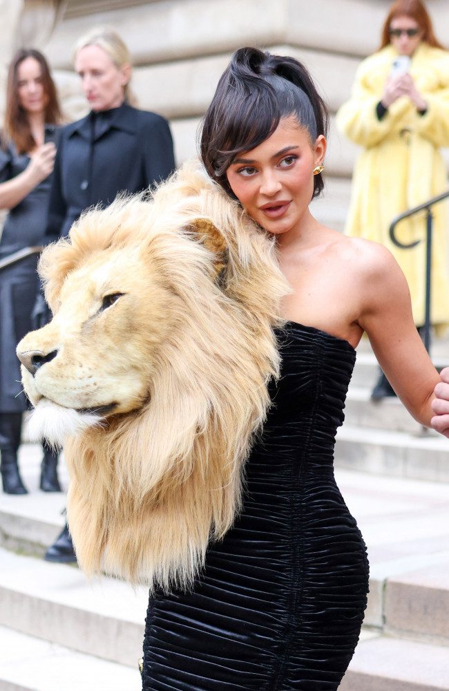 Kylie Jenners controversial lion head outfit has been defended by PETA