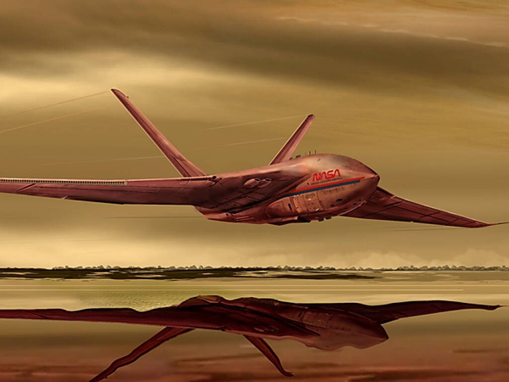NASA unveils space plane designed to fly to Saturn’s moon Titan