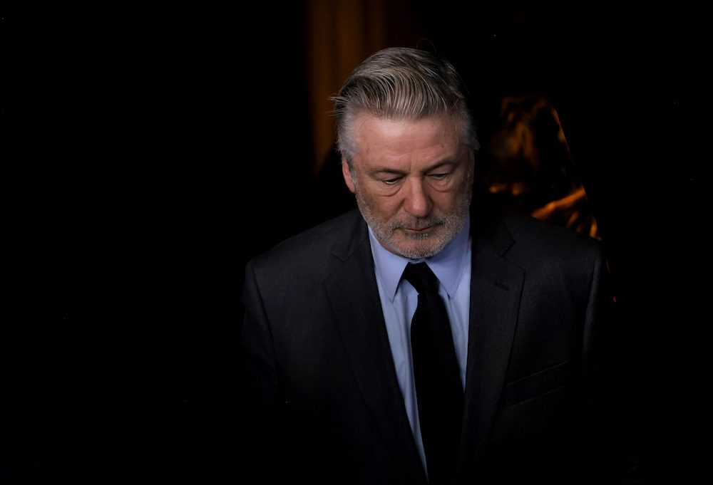 FILE PHOTO: Alec Baldwin attends the 2022 Robert F. Kennedy Human Rights Ripple of Hope Award Gala in New York City, U.S., December 6, 2022. REUTERS/Andrew Kelly