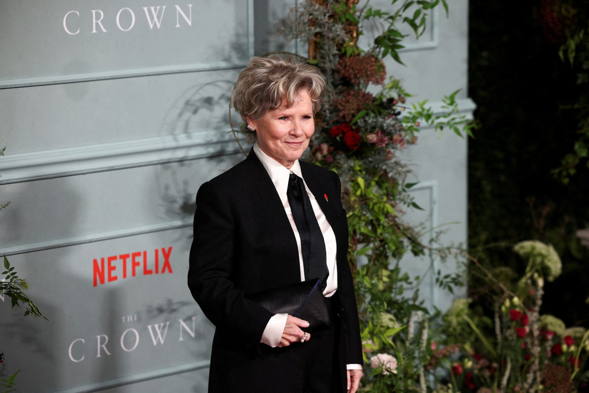 Cast member Imelda Staunton attends the premiere for the TV series The Crown Season 5 in London, Britain, November 8, 2022. REUTERS/Henry Nicholls/File Photo