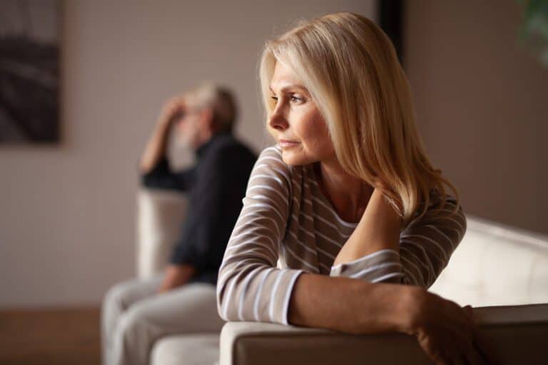 couple disagreeing
