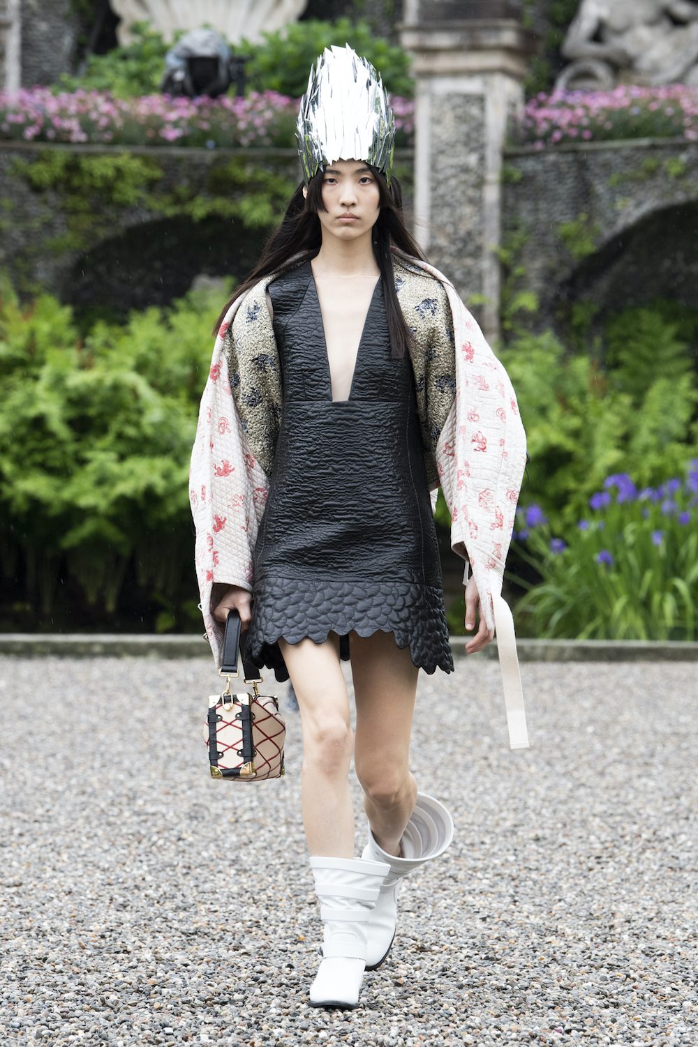 Look from the Louis Vuitton Cruise 2019 Collection, presented at