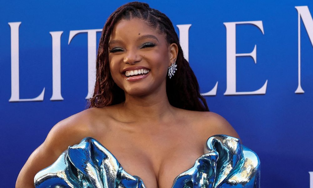Halle Bailey attends the premiere of the film "The Little Mermaid" in Los Angeles, California, U.S., May 8, 2023. REUTERS/Mario Anzuoni