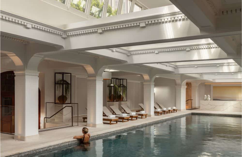 The Swimming Pool at Auriga Spa at the Capella Sydney 