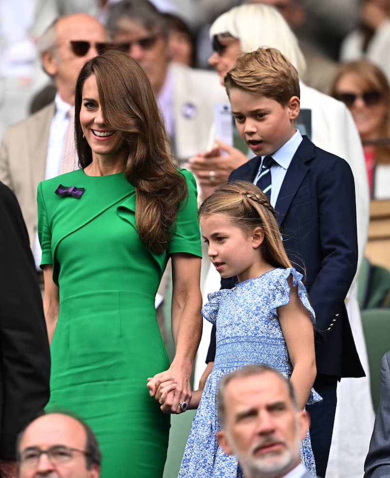 Wimbledon Royal Doubles: Princess Kate and daughter Charlotte