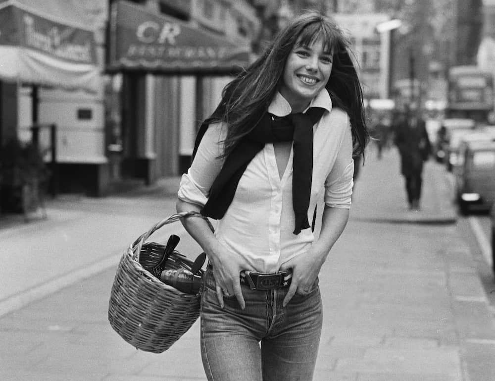 Jane BIrkin in London, England, 13th April 1973