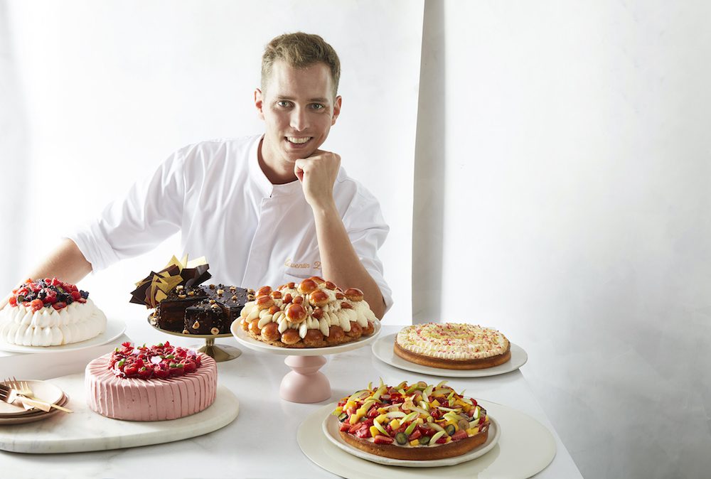 Head Pastry Chef Quentin Zerr with the Art of Cake Collection