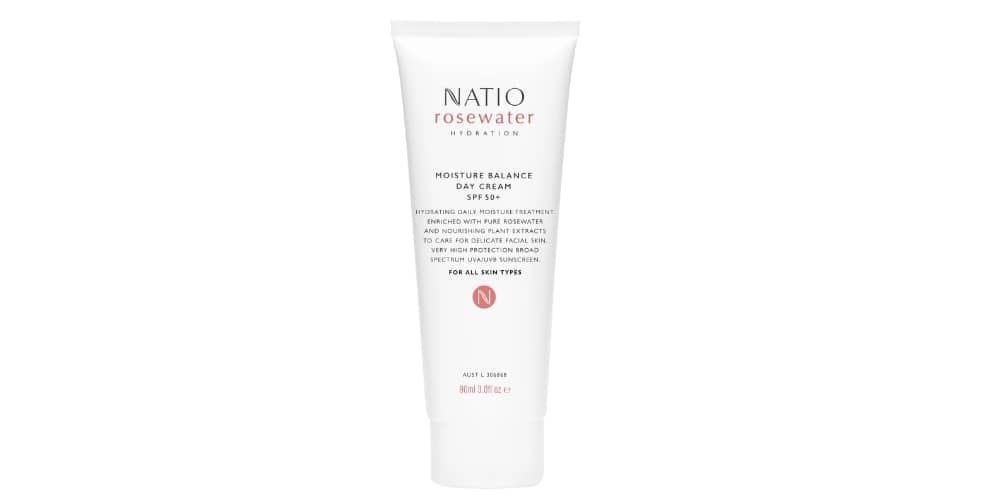 Natio Rosewater Hydration Moisture Balance Day Cream SPF 50+ (1)