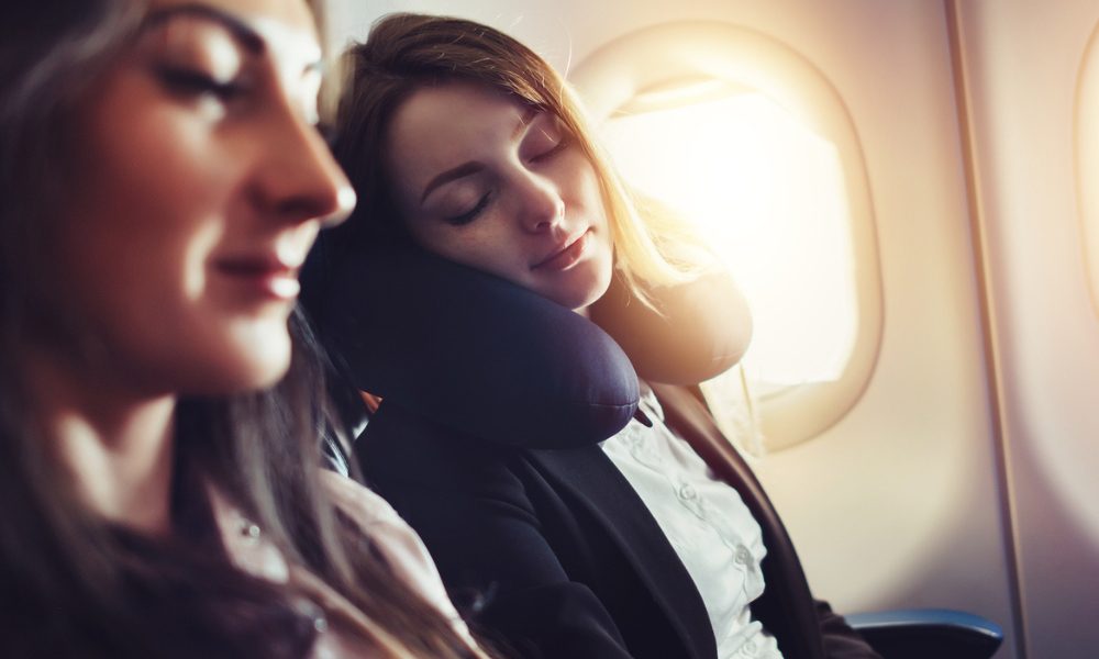 Sleeping during long-haul flight