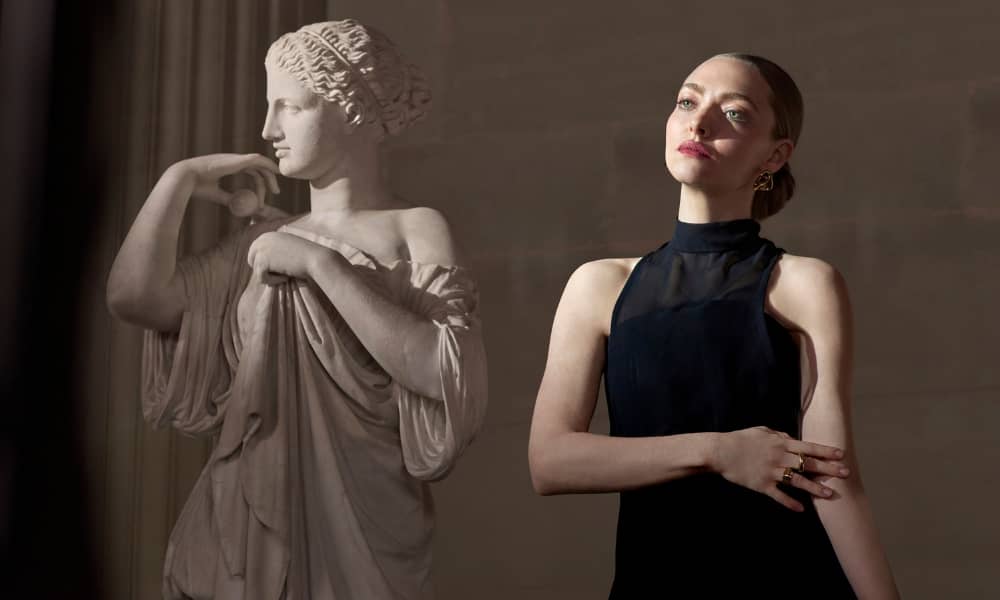 Amanda Seyfried for Lancôme x Louvre. Photo Courtesy of Lancôme (1)