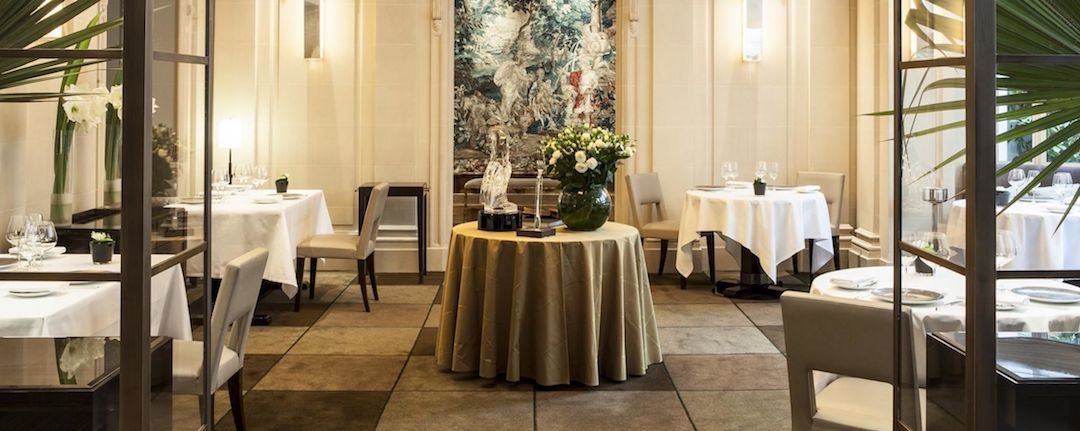 Le Taillevent in Paris is a two Michelin starred restaurant 
