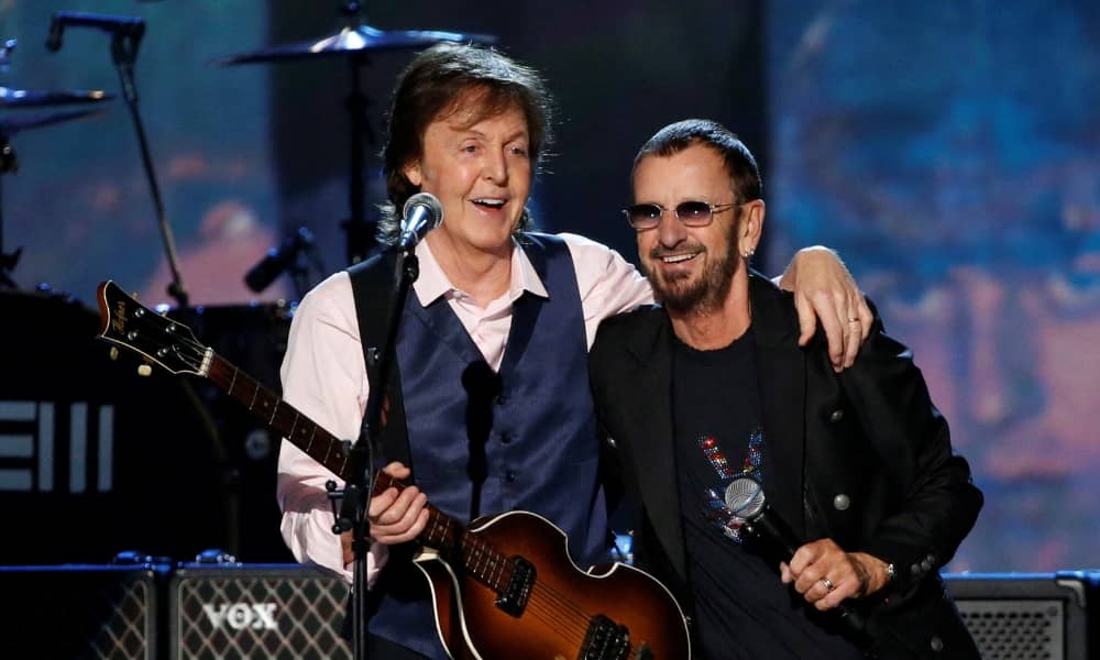 FILE PHOTO: Paul McCartney (L) and Ringo Starr. Image / Reuters 