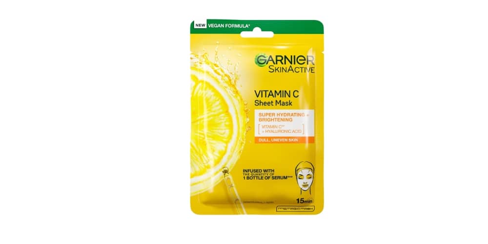 Garnier Vitamin C Tissue Mask (1)