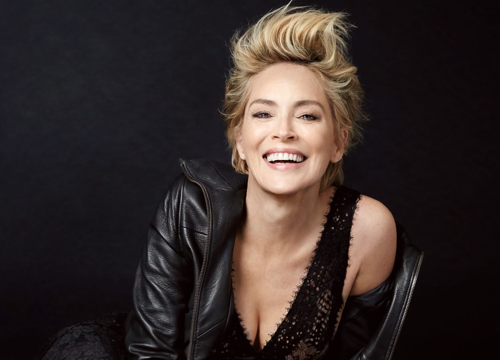 Sharon Stone photographed for the Hollywood Reporter in London, England. (Photo by Lorenzo Agius/Contour by Getty Images)