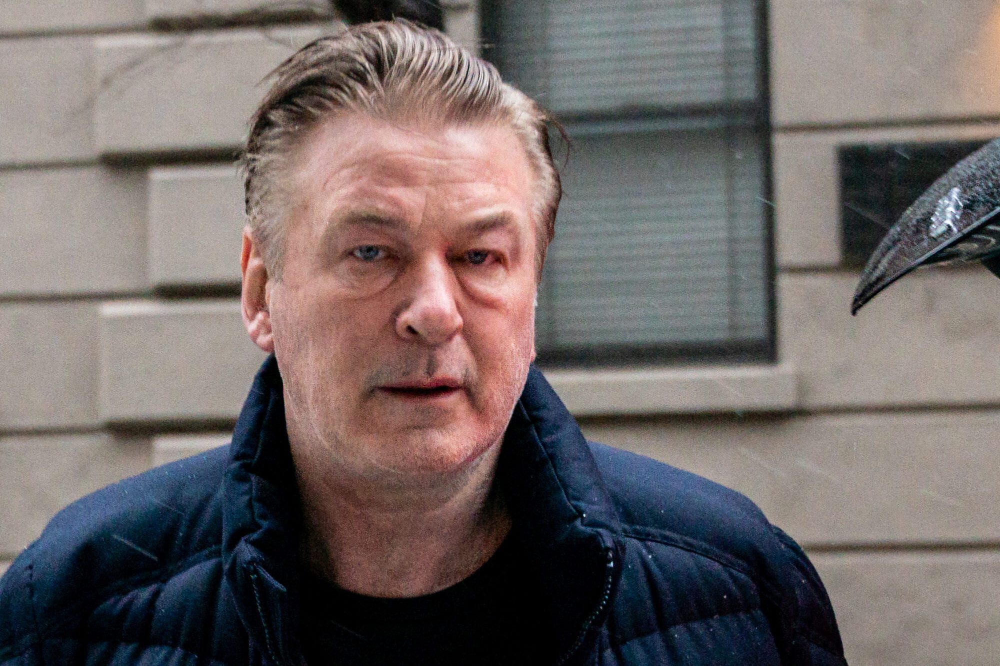 FILE PHOTO: Actor Alec Baldwin departs his home, as he will be charged with involuntary manslaughter for the fatal shooting of cinematographer Halyna Hutchins on the set of the movie "Rust",  in New York, U.S., January 31, 2023. REUTERS/David 'Dee' Delgado