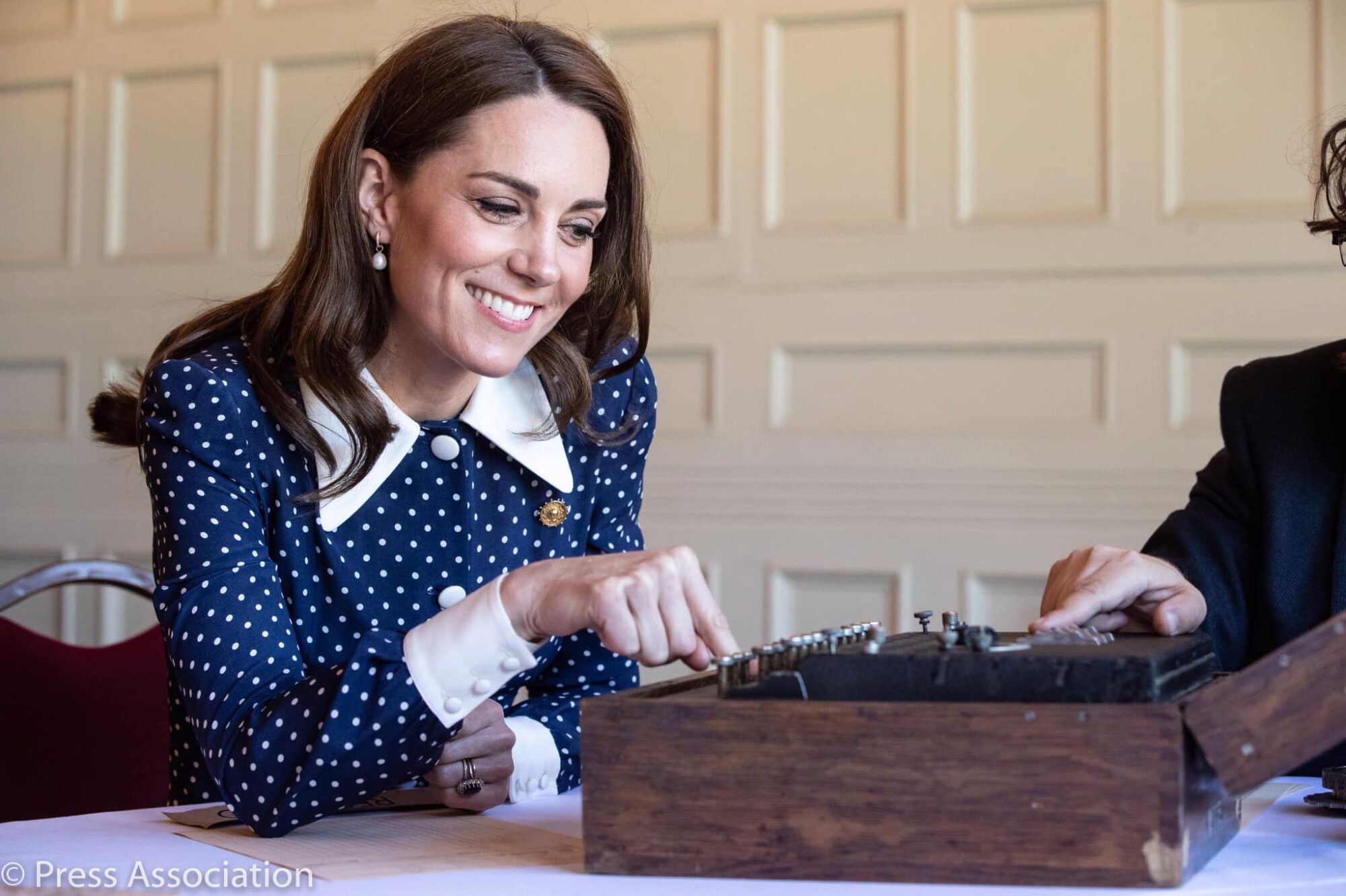Kate Middleton Visits WWII Code-Breaking Center