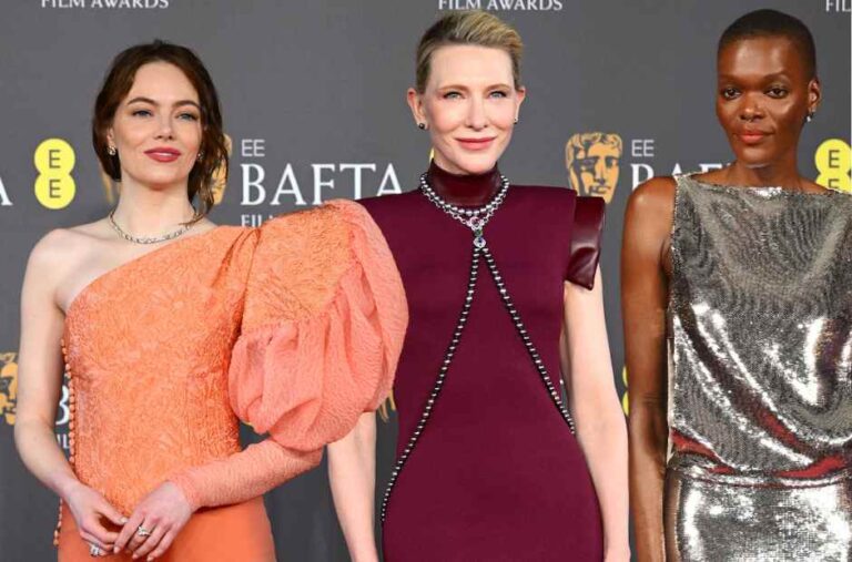 BAFTAs 2024 best red carpet looks - MiNDFOOD