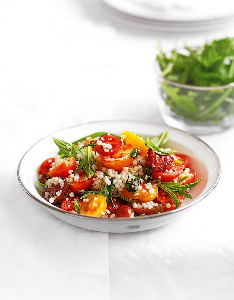 Couscous and Mixed Tomato Salad