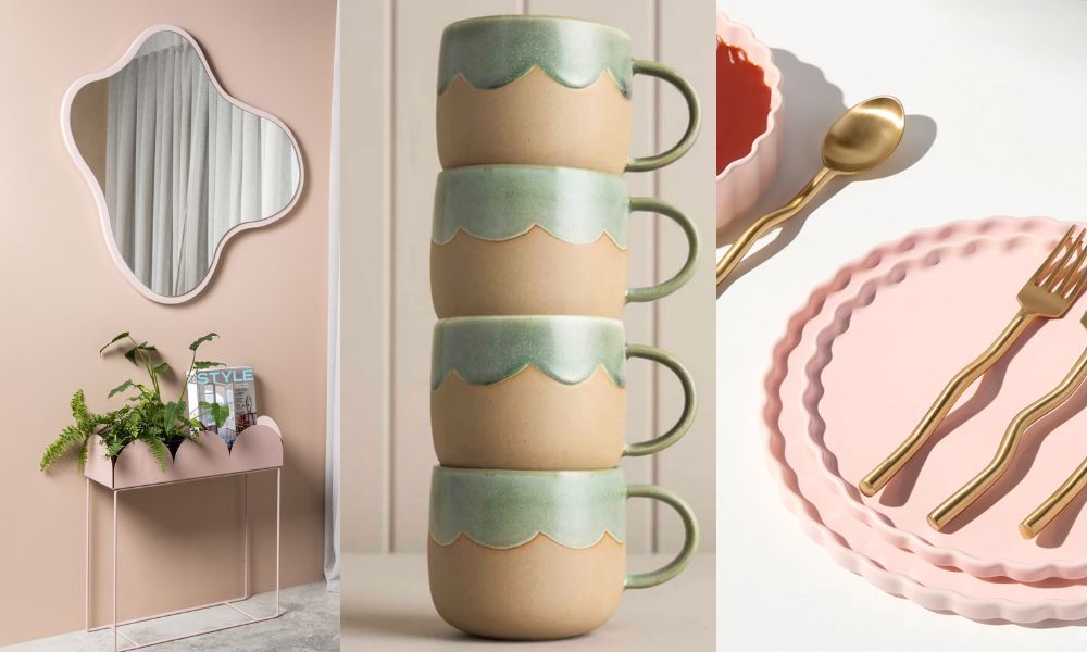 Curves ahead: The wavy homeware pieces we love, trending now