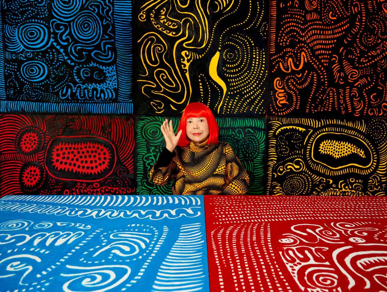 Yayoi Kusama © YAYOI KUSAMA Photo by Yusuke Miyazaki. Courtesy of Ota Fine Arts.