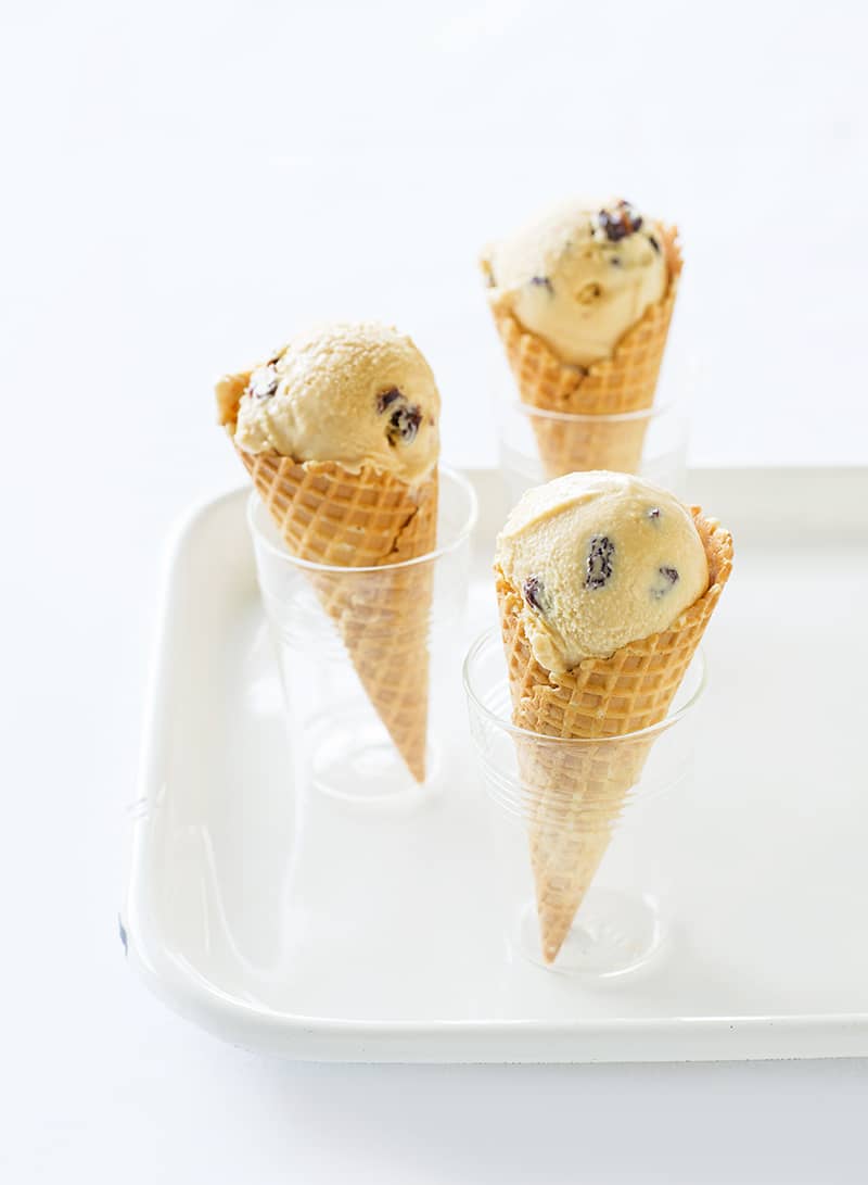 Indulgent Rum and Raisin Ice Cream