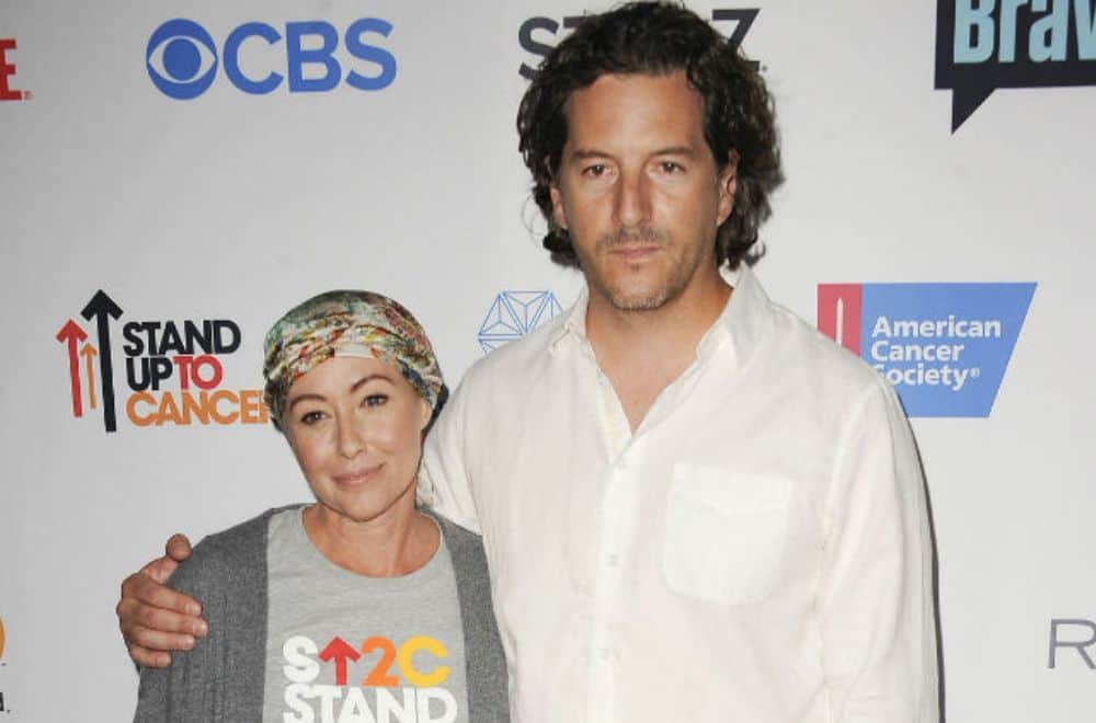 Shannen Doherty and Kurt Iswarienko. File Photo / Bang Showbiz