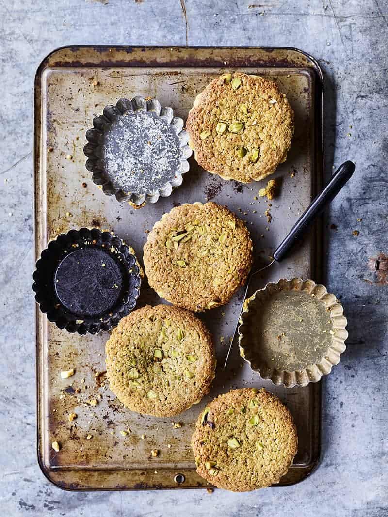 Mini Frangipane Tarts with Pistachio Filling
