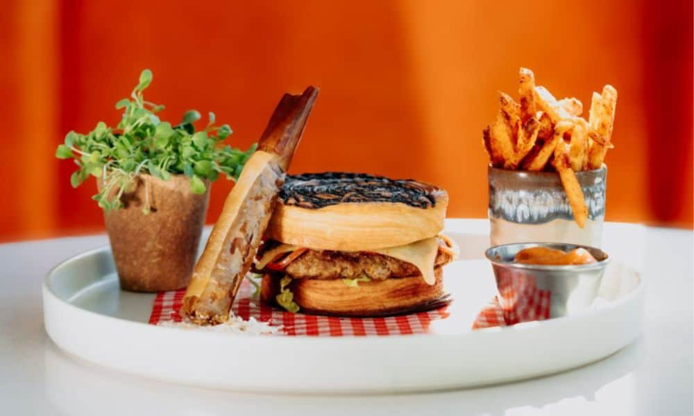 ‘Nawabi Galouti,’ One80’s burger that has taken the top spot at Burger Wellington 2024. Photo / @One80Restaurant