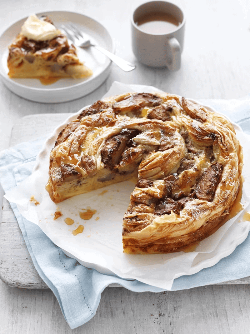 French Custard Apple Pie
