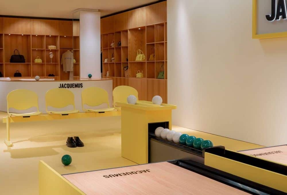 The bowling alley is in the Jacquemus Neiman Marcus NorthPark store in Dallas. Photo / Jacquemus / Neiman Marcus