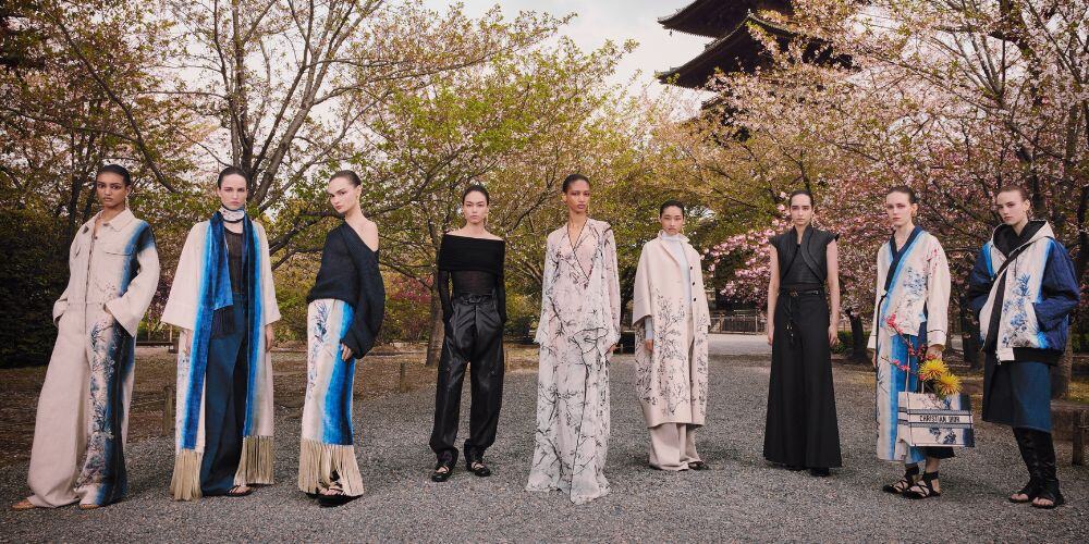 Models wear outfits from Dior's Ready-To-Wear Fall Collection. Photo / Dior
