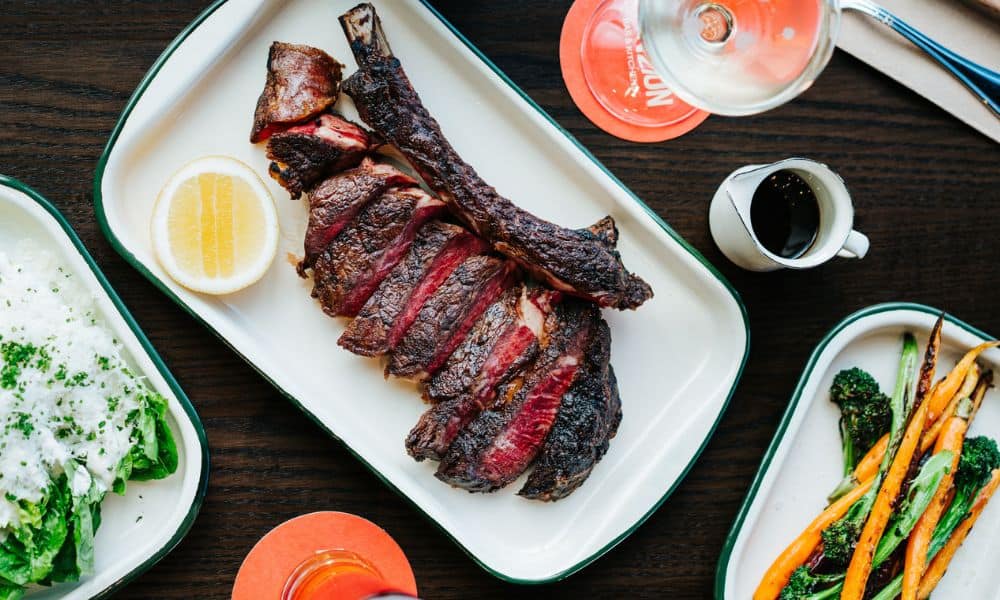 Steak & Oyster Co has a focus on premium meat
and succulent seafood. Photo / Sam Stewart