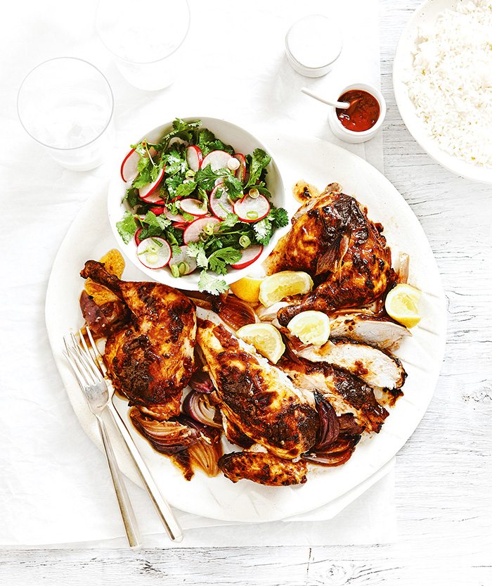 Adobo Chicken with Radish Salad | MiNDFOOD Recipes