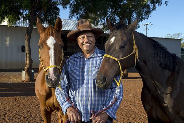 Jerry Kelly’s ranch provides the local community and tourists with a Warumungu experience by sharing his skill and knowledge of a traditional stockman’s life. He also runs programs for at-risk juveniles within the surrounding communities.