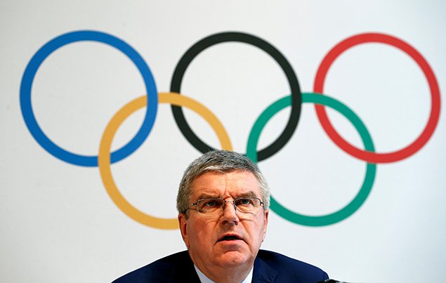 International Olympic Committee (IOC) President Thomas Bach. REUTERS/Denis Balibouse.
