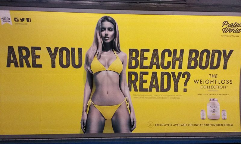 Offensive ‘Beach Body’ Ad Removed from London Tube