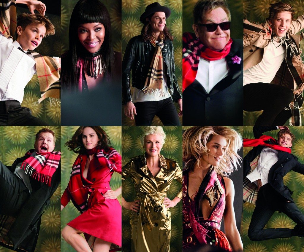 Burberry Releases Star-Studded Film for Festive Campaign