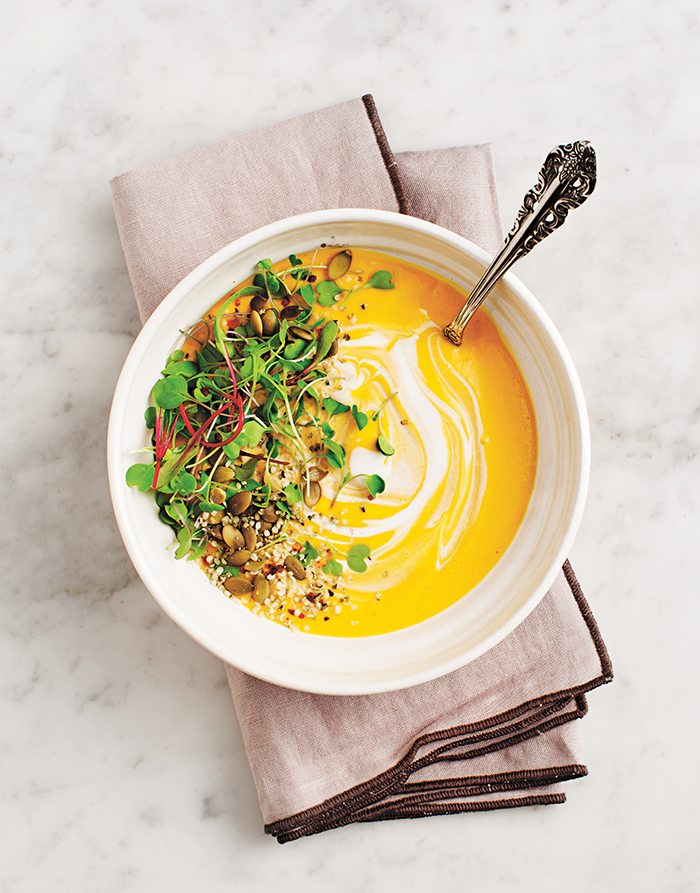 Carrot Gazpacho with Lemongrass | MiNDFOOD Recipes