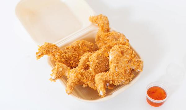 Dodo nuggets - made from the stem cells derived from a dried specimen of a dodo