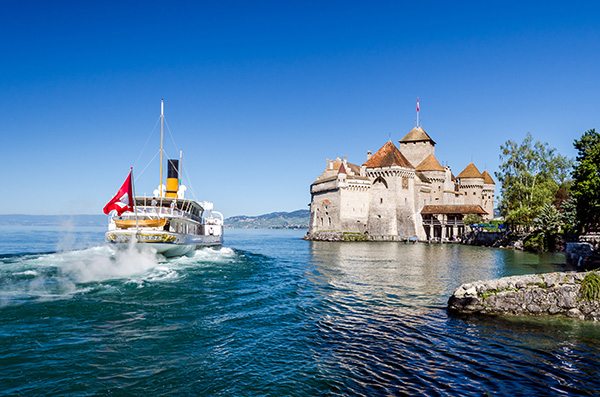 Château de Chillon on Lake Geneva