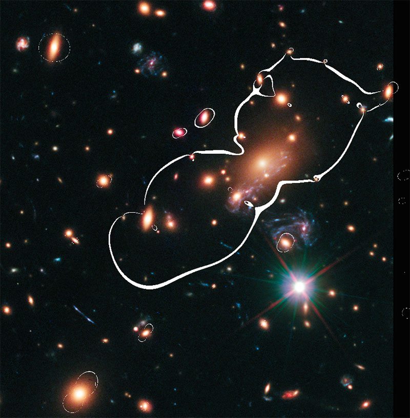 Hubble Telescope exploding Supernova