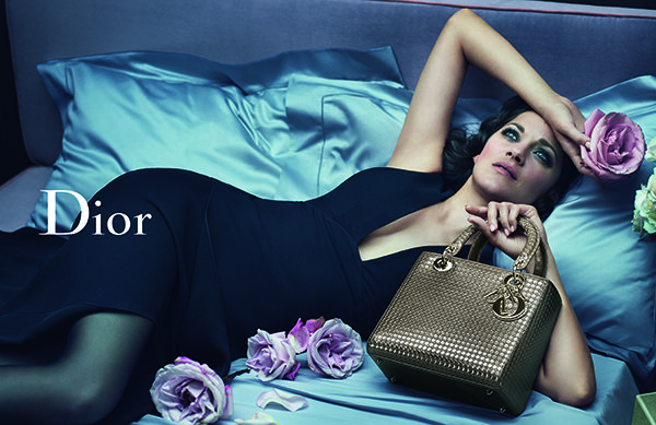 Marion Cotillard in Dior's new campaign. Image courtesy of Dior.