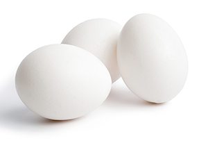 Would you eat an egg with a white yolk?