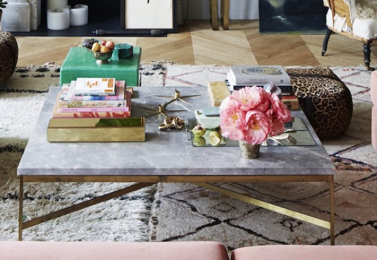 Ideas on how to style your coffee table