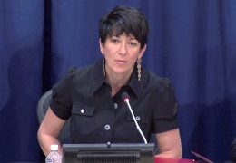 Ghislaine Maxwell, longtime associate of accused sex trafficker Jeffrey Epstein, speaks at a news conference on oceans and sustainable development at the United Nations in New York, U.S. June 25, 2013 in this screengrab taken from United Nations TV file footage. UNTV/Handout via REUTERS