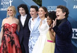 FILE PHOTO: 26th Screen Actors Guild Awards – Arrivals – Los Angeles, California, U.S., January 19, 2020 – Cast of Stranger Things. REUTERS/Monica Almeida