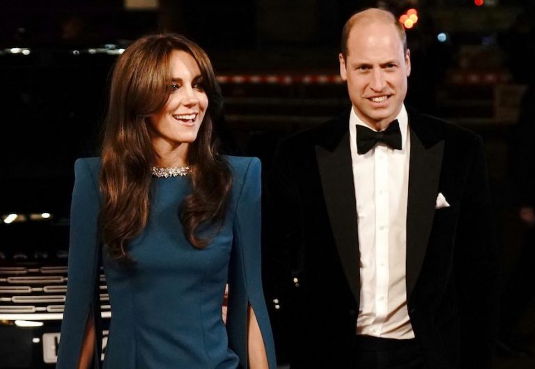 Britain's William, Prince of Wales and Catherine, Princess of Wales arrive for the Royal Variety Performance at the Royal Albert Hall, London, Britain November 30, 2023. Aaron Chown/Pool via REUTERS
